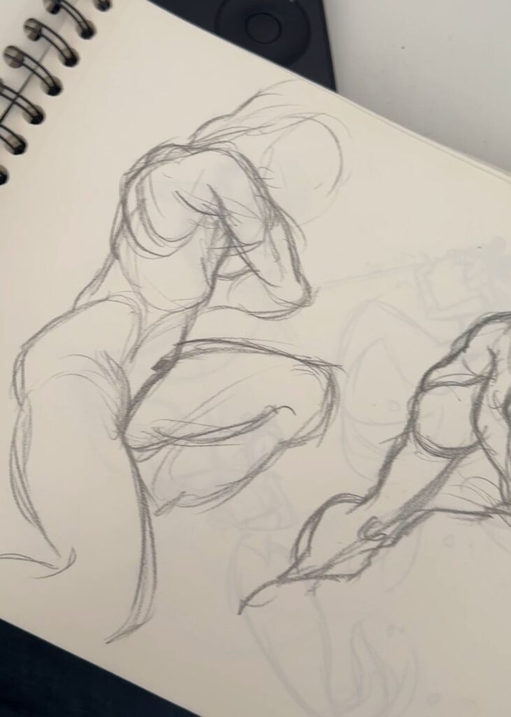 Croquis au Musée Rodin