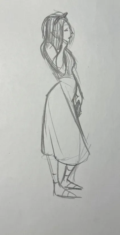 Gesture drawing - Boujee - All in gesture - Katikut