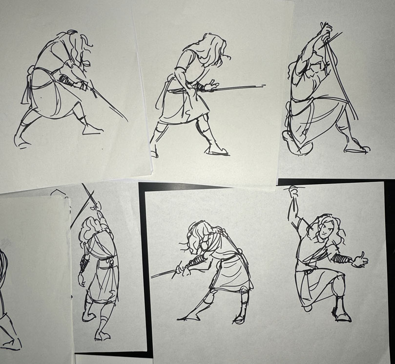 Gesture drawing - All in Gesture by Todd Bright