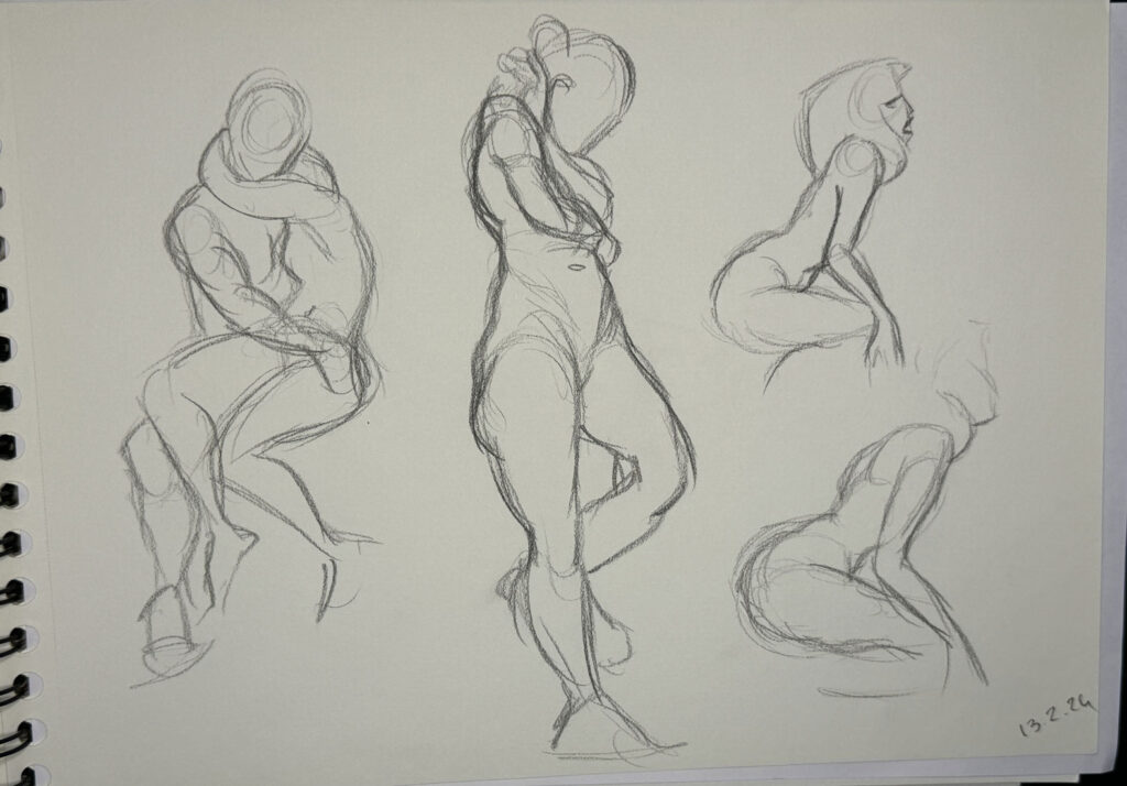 Croquis au Musée Rodin