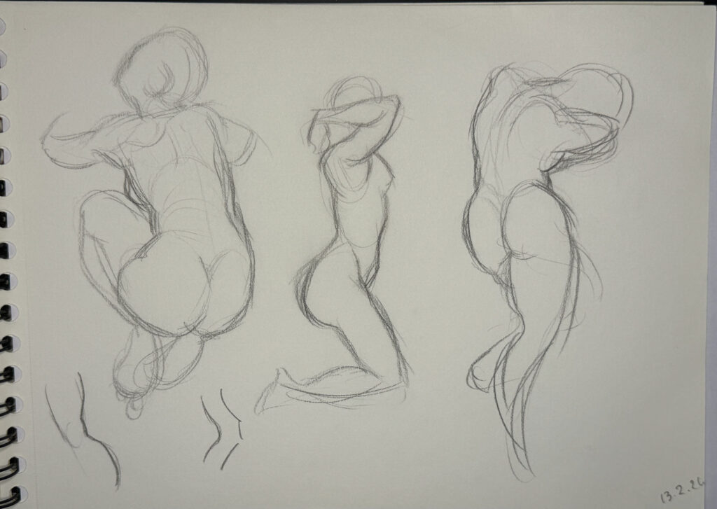 Croquis au Musée Rodin